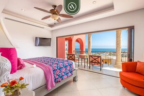 2 bedrooms, desk, iron/ironing board, travel cot