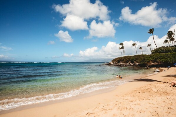 Condo (3 Bedrooms) | Beach | On the beach, white sand, beach towels, beach yoga - Montage Kapalua Bay 6302 Free CAR KBM Resorts (Kapalua)