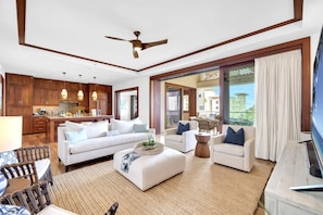 Condo (3 Bedrooms) | Living room | TV