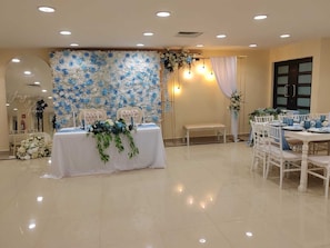 Reception hall
