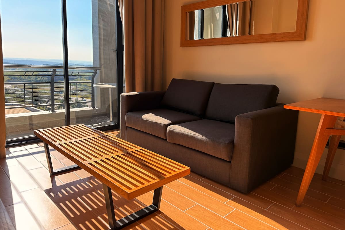 Desk, laptop workspace, iron/ironing board, free WiFi