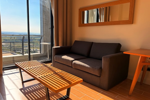 Deluxe Room, Balcony, City View | Desk, laptop workspace, iron/ironing board, free WiFi