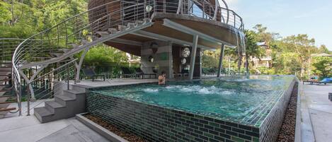 Condo, 1 Bedroom, Accessible, Balcony | Pool | Outdoor pool