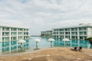 Apartment, 1 Bedroom, Accessible, Balcony | Pool | Outdoor pool - Energy Hua Hin - 1 BR Condo With Seaview of Cha-am White Beach (Cha-am)