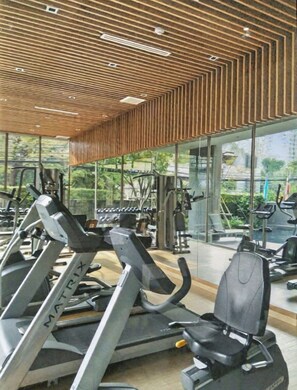 Apartamento, 1 habitación, accesible para personas con discapacidad, balcón | Centro de fitness