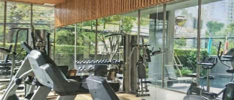 Apartment, 1 Bedroom, Accessible, Balcony | Fitness studio