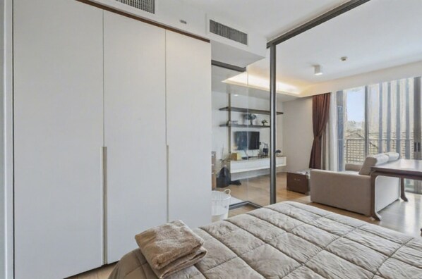 Appartamento, 1 camera da letto, accessibile ai disabili, balcone | 1 camera