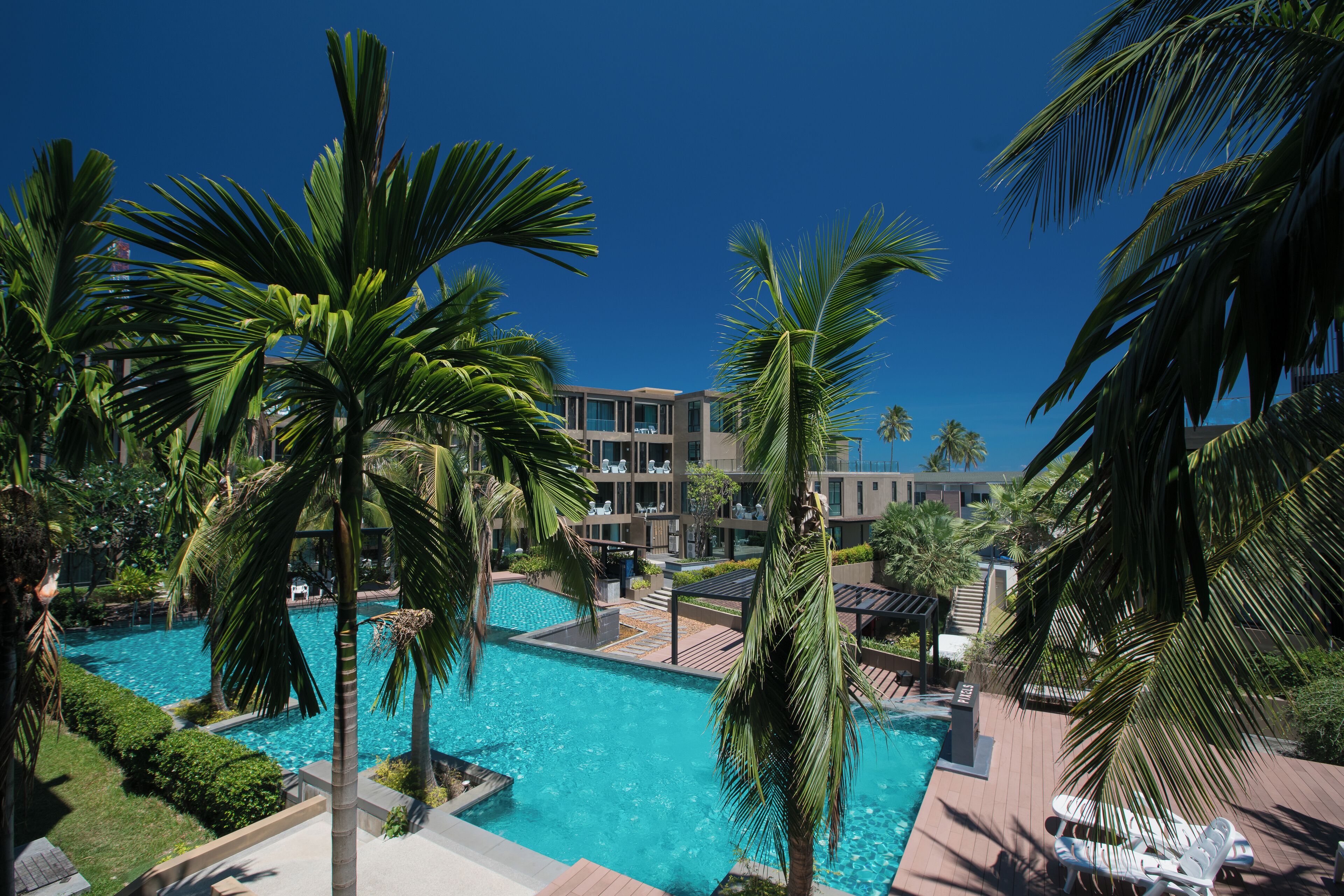 Apartment, 1 Schlafzimmer, barrierefrei, Balkon | Pool | Außenpool