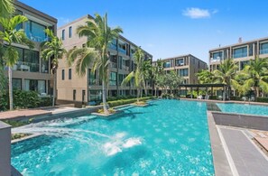 Apartment, 1 Bedroom, Accessible, Balcony | Pool | Outdoor pool - Pixels - Ocean Front Studio With Pool View Cape Panwa (Wichit)