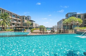 Apartment, 1 Bedroom, Accessible, Balcony | Pool | Outdoor pool - Pixels - Ocean Front Studio With Pool View Cape Panwa (Wichit)