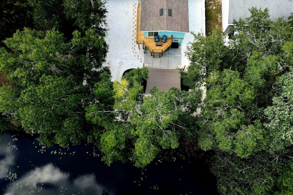 Property offers direct River access.