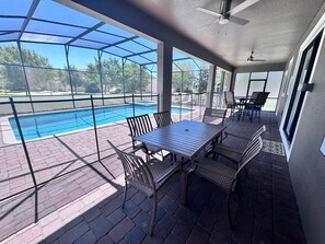Indoor pool, outdoor pool
