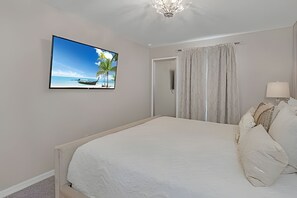5 bedrooms, iron/ironing board, travel crib, free WiFi