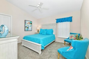3 bedrooms, iron/ironing board, WiFi, bed sheets