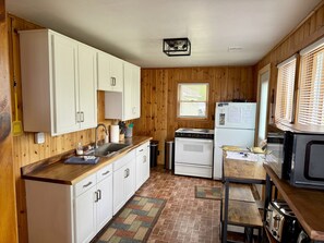 Microwave, stovetop