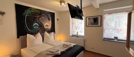 1 Schlafzimmer, Bügeleisen/Bügelbrett, Reisekinderbett, WLAN