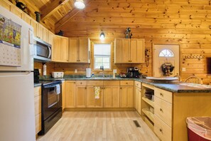 Microwave, oven, stovetop