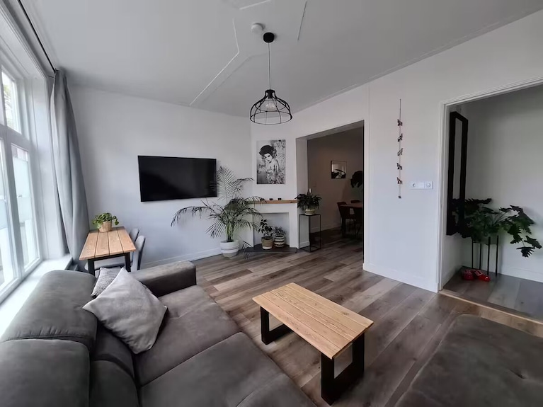 Canal Apartment + Garden + Bbq ~ 10mins Walk To Center - Haarlem