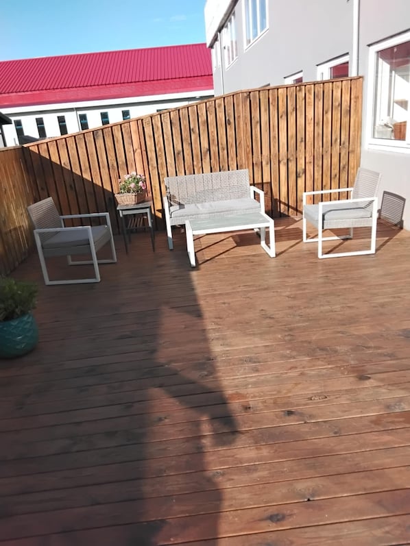 Terraza o patio