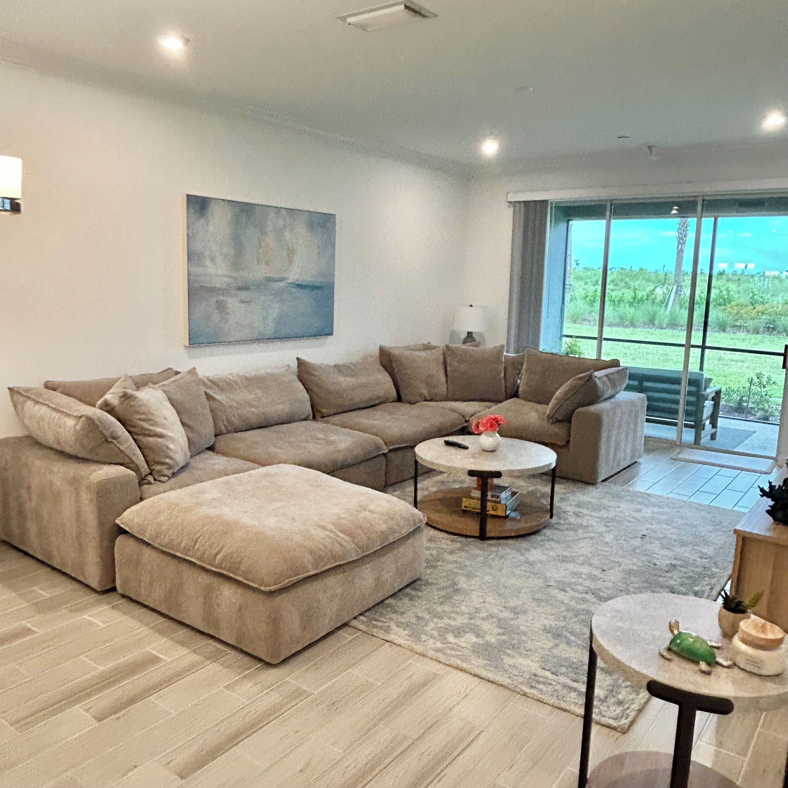 Área de sala de estar