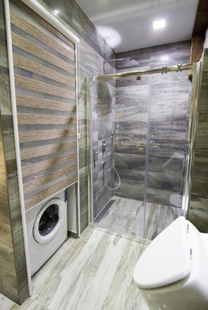 إستديو - غرفة نوم واحدة - للمدخنين - بشرفة | حمام