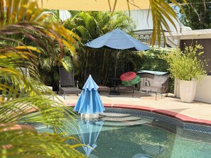Outdoor pool, a heated pool - Tampa Private Pool Oasis Retreat Near Everything (Tampa)
