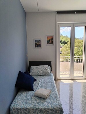 1 bedroom, iron/ironing board, bed sheets