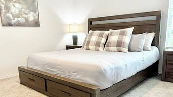 4 bedrooms, iron/ironing board, travel cot, free WiFi