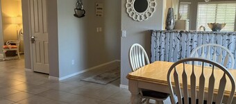 San Tan Valley Arizona 3-bdr., 2-bth home featuring a back yard paradise
