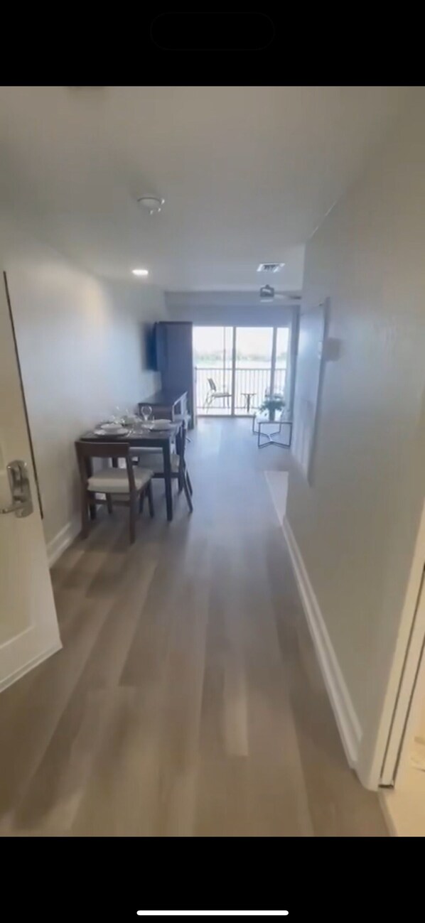 Single Room, 1 Bedroom, Private Bathroom, Resort View | Living area | 50-inch TV with cable channels