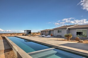 A heated pool - Grow House by Fieldtrip | Remote Lux | 100ft Pool (Landers)