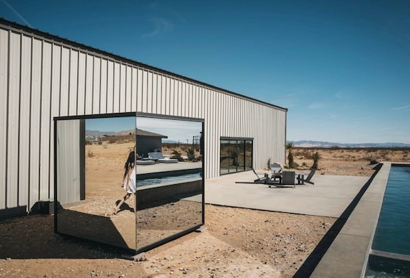 Una piscina climatizada