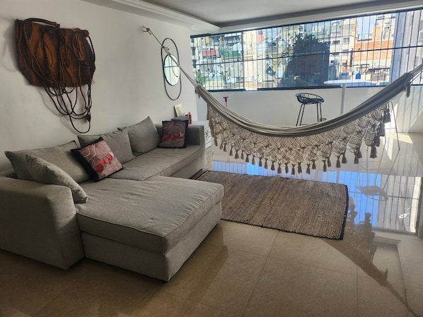 Área de sala de estar