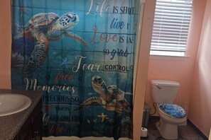 Towels, soap, toilet paper