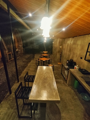 Outdoor dining