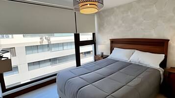 1 bedroom, iron/ironing board, Internet, bed sheets