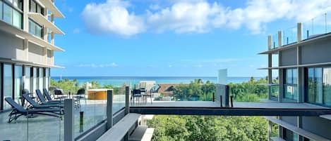 شقة مريحة - غرفة نوم واحدة | شرفة/رواق