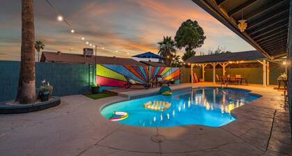 NEW Private Pool Oasis with 2 car garage-Family Friendly Home