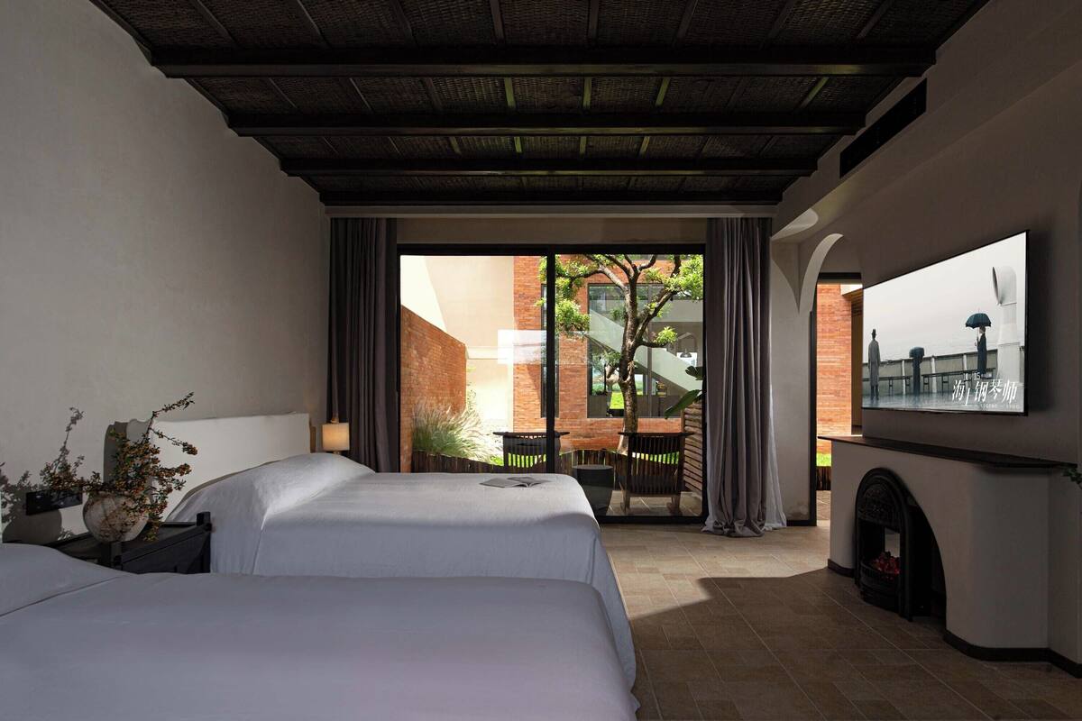 Family Twin Room, Mountain View | View from room