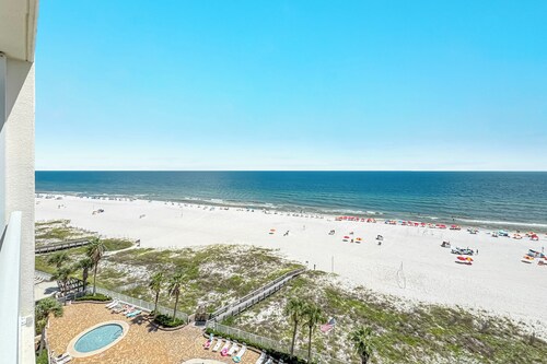 BEACHFRONT CONDO WITH CORNER BALCONY!!