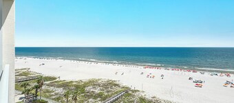 BEACHFRONT CONDO WITH CORNER BALCONY!!