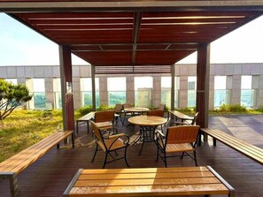 Terrasse sur le toit