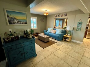 Living area - Spacious 2/2 Oceanfront Corner Unit with Incredible Direct Beach Views & Access! (Jensen Beach)