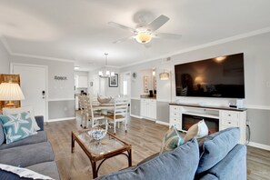 Smart TV - Enjoy Happy Hour on Tybee, Ocean View & Pool Access (Tybee Island)