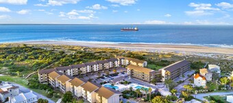 Enjoy Happy Hour on Tybee, Ocean View & Pool Access