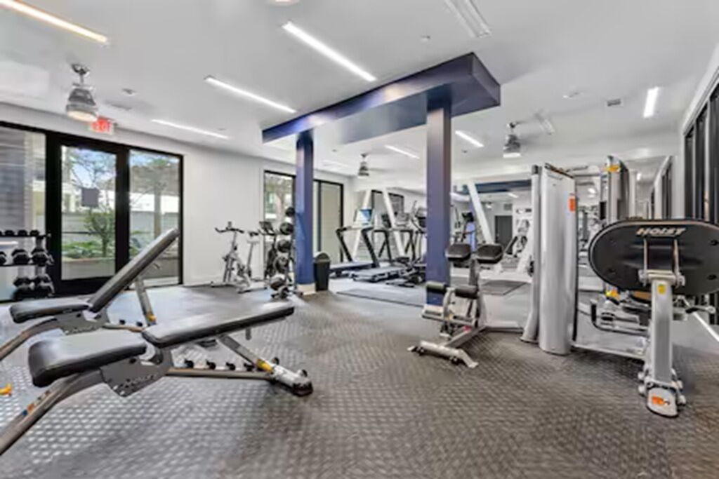 Fitnessbereich