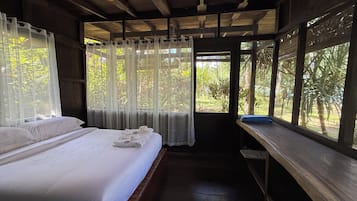 Superior tweepersoonskamer, patio, uitzicht op zee