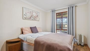4 habitaciones y ropa de cama