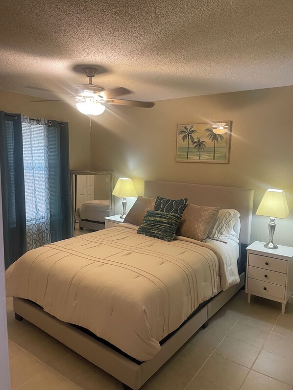 2 habitaciones, tabla de planchar con plancha y wifi gratis