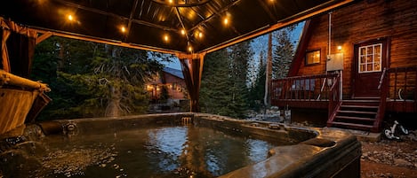 Bain à remous extérieur